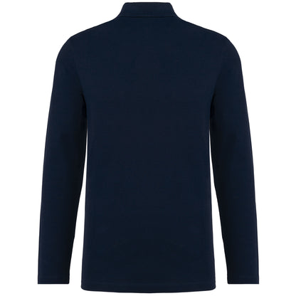 Herenpolo premium lange mouw PK202