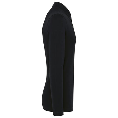 Herenpolo premium lange mouw PK202