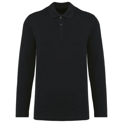 Herenpolo premium lange mouw PK202
