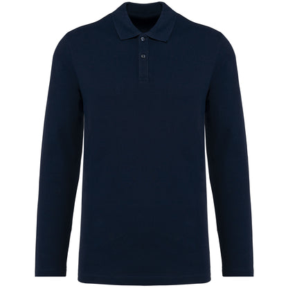 Herenpolo premium lange mouw PK202