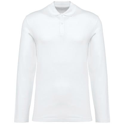 Herenpolo premium lange mouw PK202