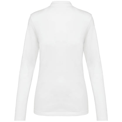 Damespolo lange mouwen premium PK203