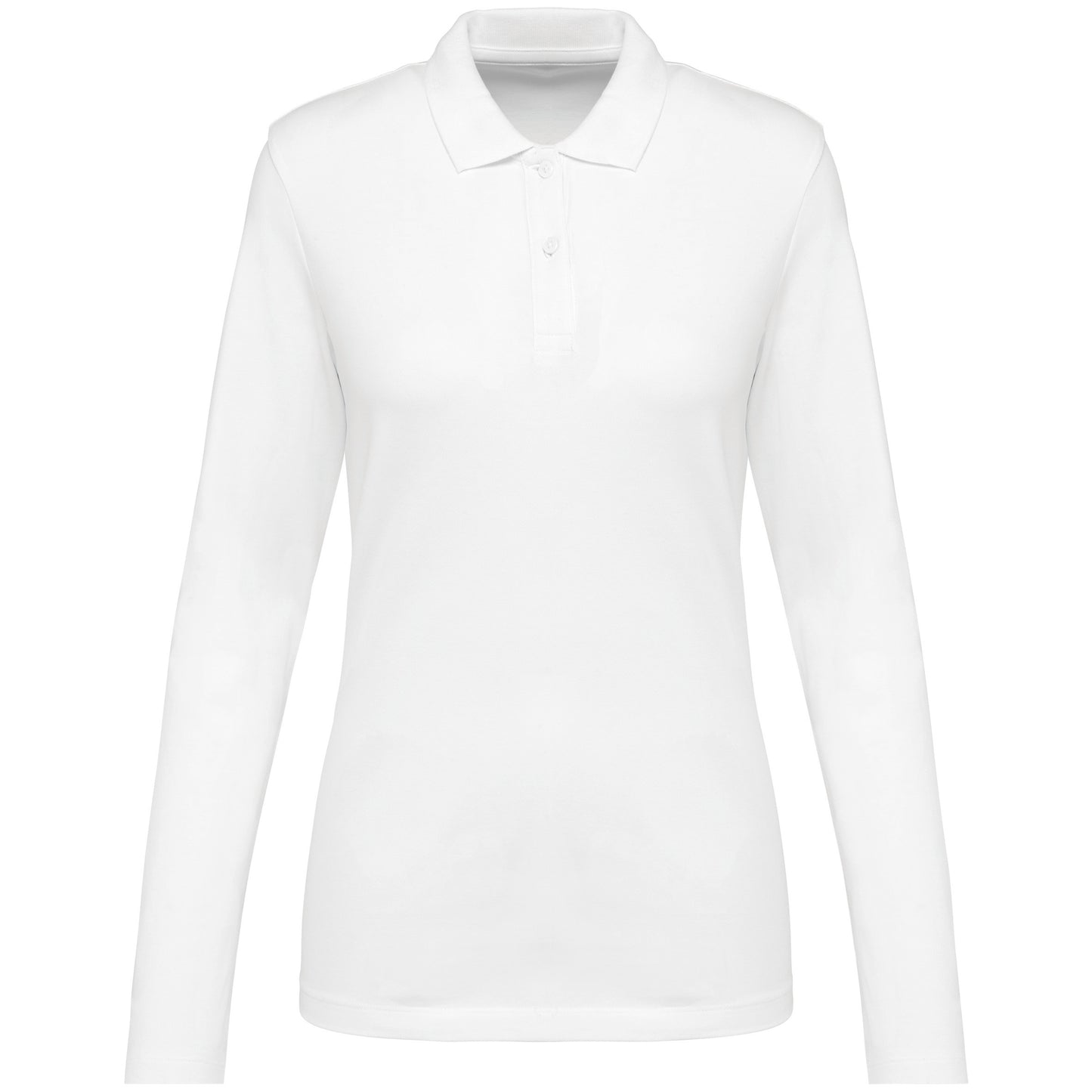 Damespolo lange mouwen premium PK203