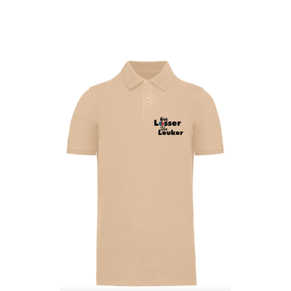 Polo met opdruk Hoe Losser Hoe Leuker