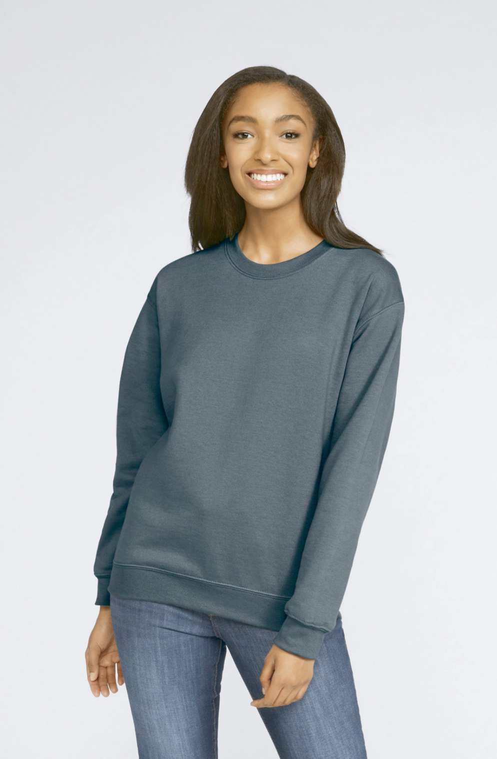 Sweater ronde hals Midweight Softstyle