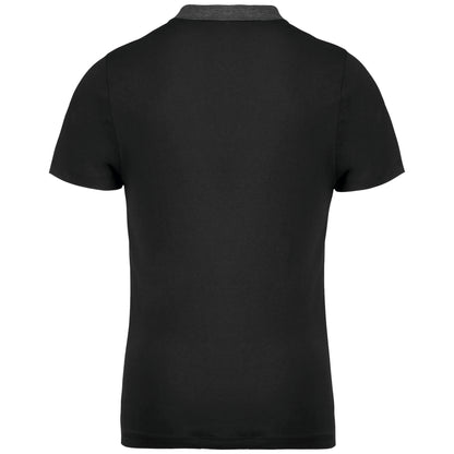 Tweekleurige herenpolo jersey