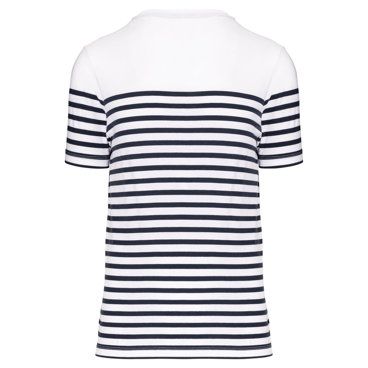 Marine-t-shirt ronde hals Bio heren