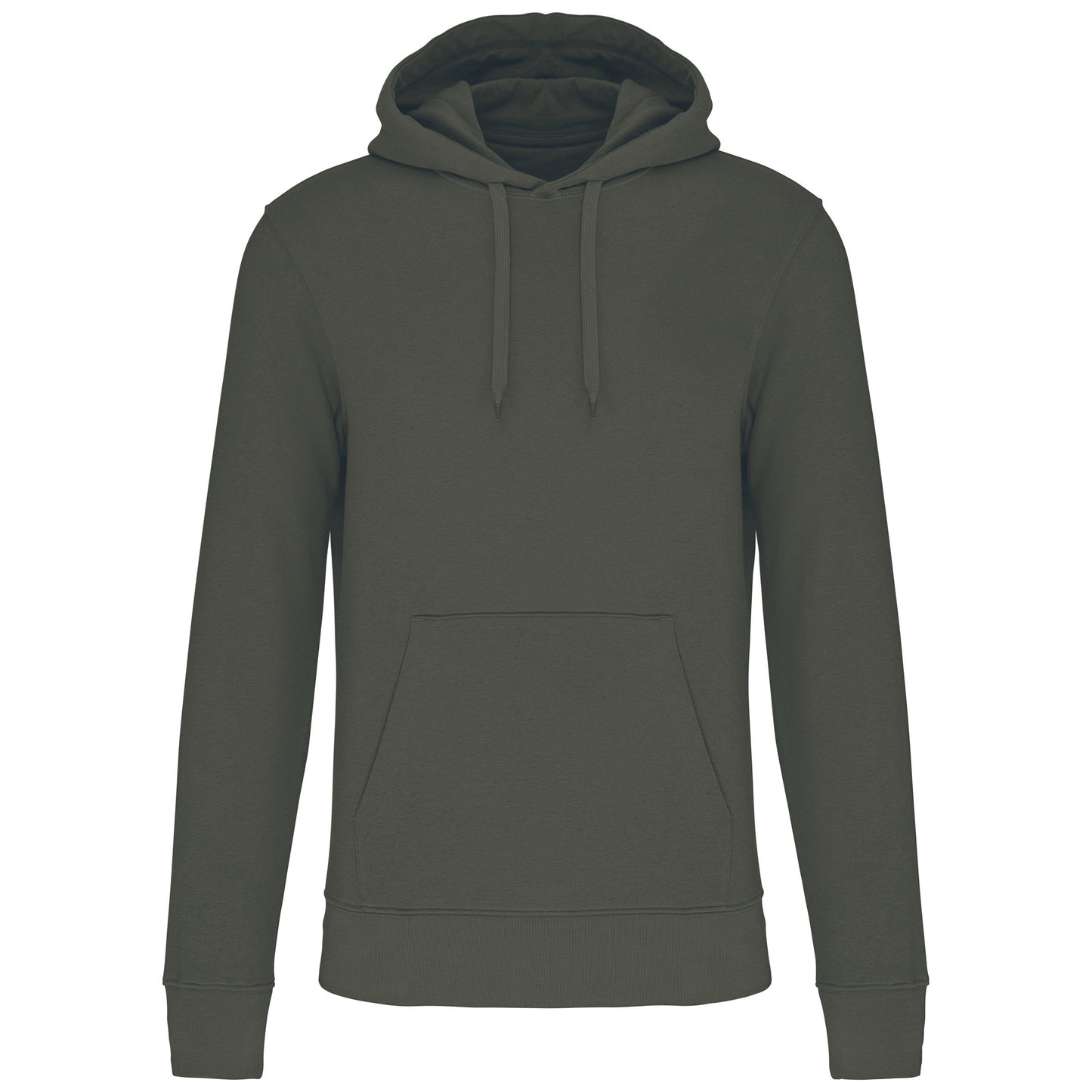 Ecologische herensweater met capuchon maat S t/m L