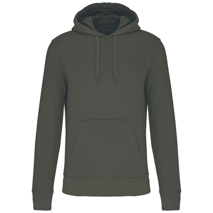 Ecologische herensweater met capuchon maat S t/m L