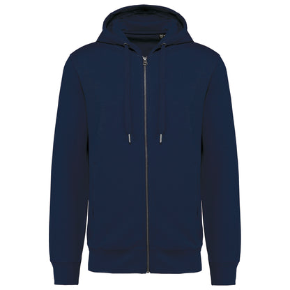Ecologische uniseks sweater met capuchon en rits