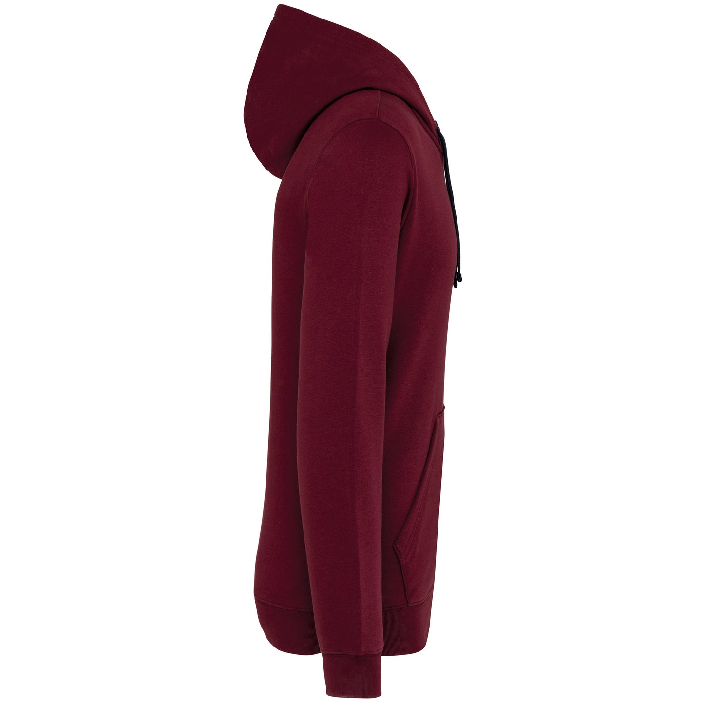 Hooded sweater met gecontrasteerde capuchon