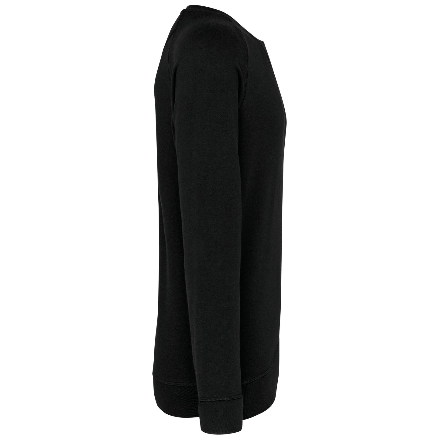 Herensweater BIO ronde hals raglanmouwen