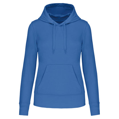 Ecologische damessweater met capuchon