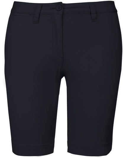 Dames chino bermudashorts