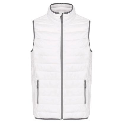 Mens lightweight sleeveless down jacket