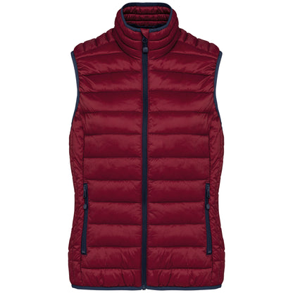 Ladies' lightweight sleeveless down jacket