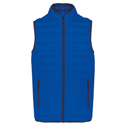 Mens lightweight sleeveless down jacket