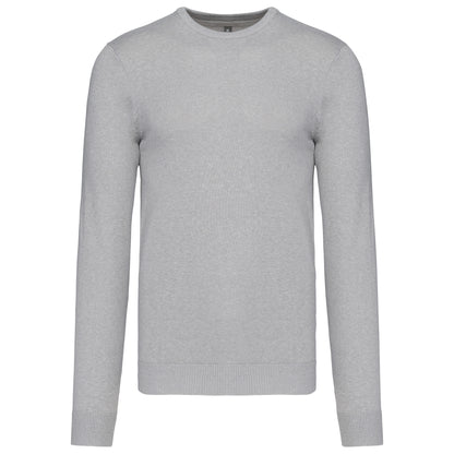 Herenpullover met ronde hals