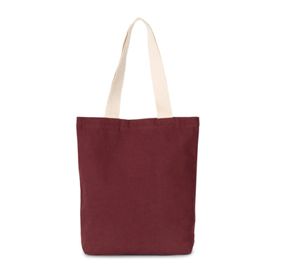 Gerecyclede shopper met platte bodem