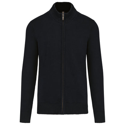 Heren cardigan met rits