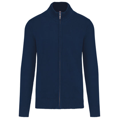 Heren cardigan met rits