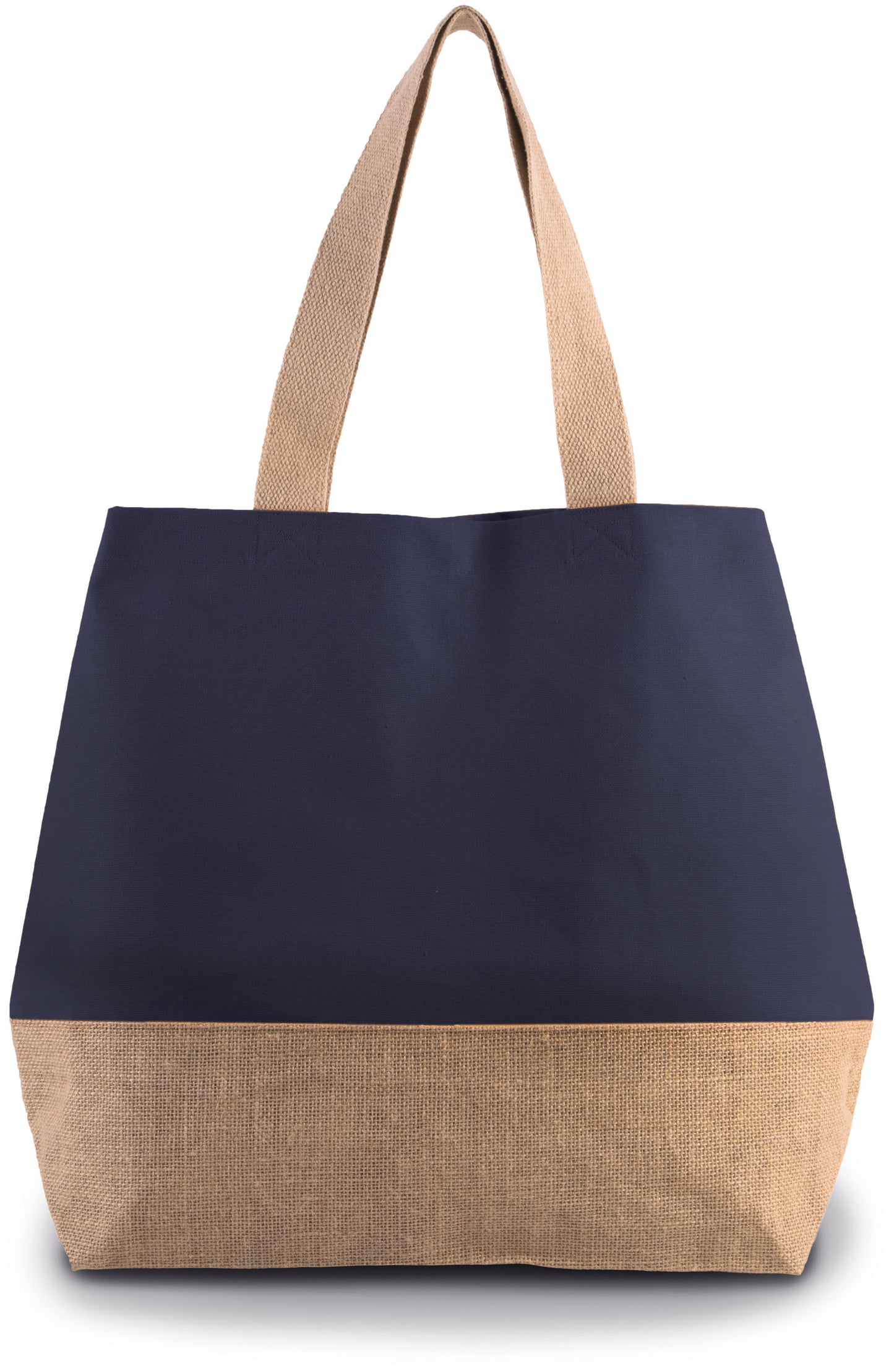 Shopper van jute- & katoencanvas