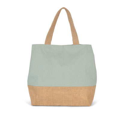 Shopper van jute- & katoencanvas