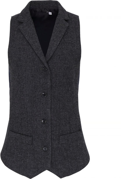 Ladies' Herringbone waistcoat