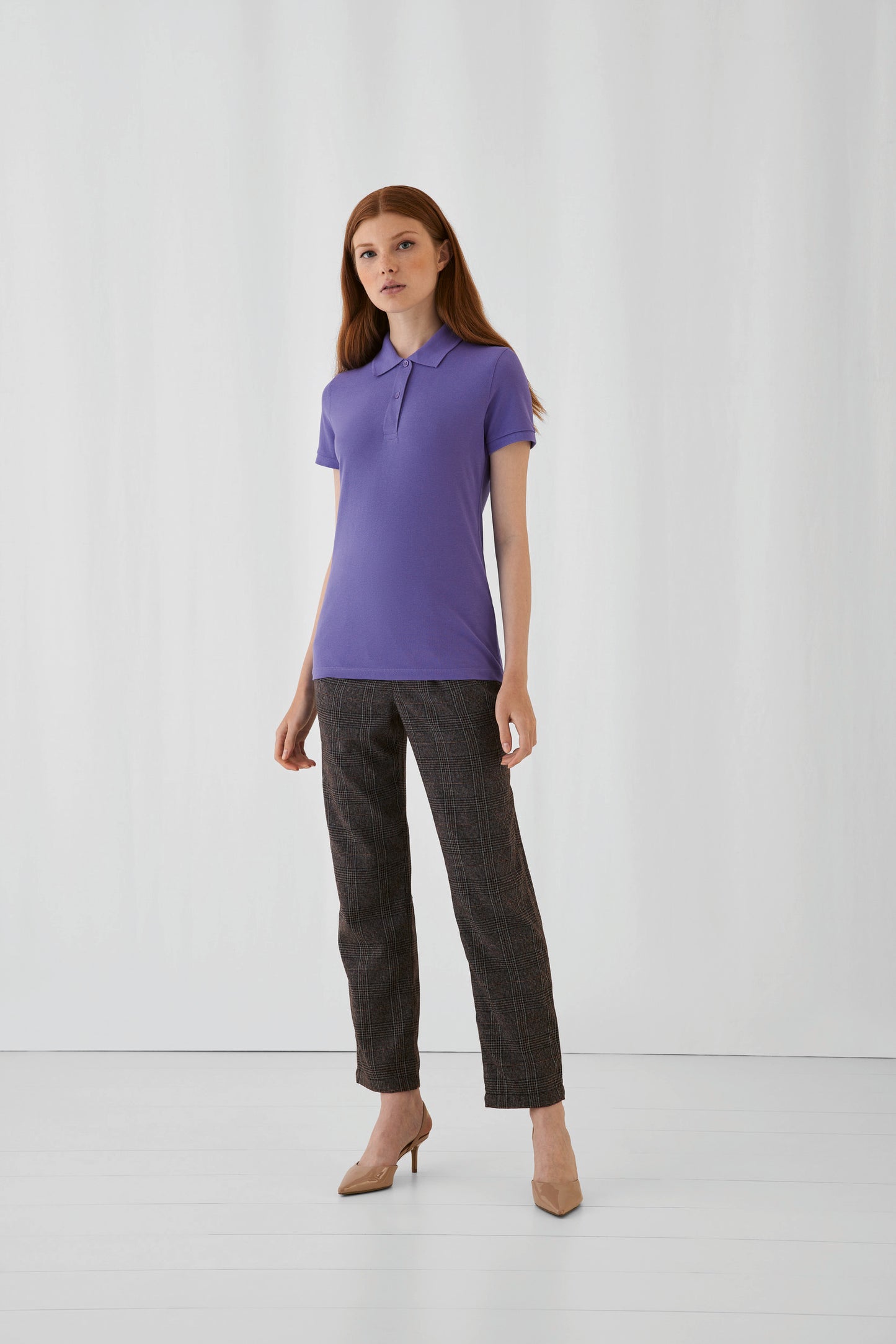 Ladies' organic polo shirt