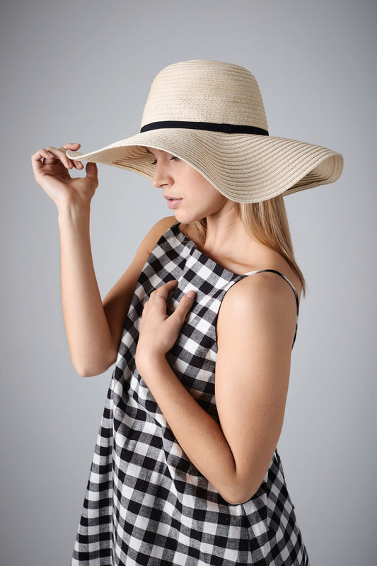 MARBELLA WIDE-BRIMMED SUN HAT