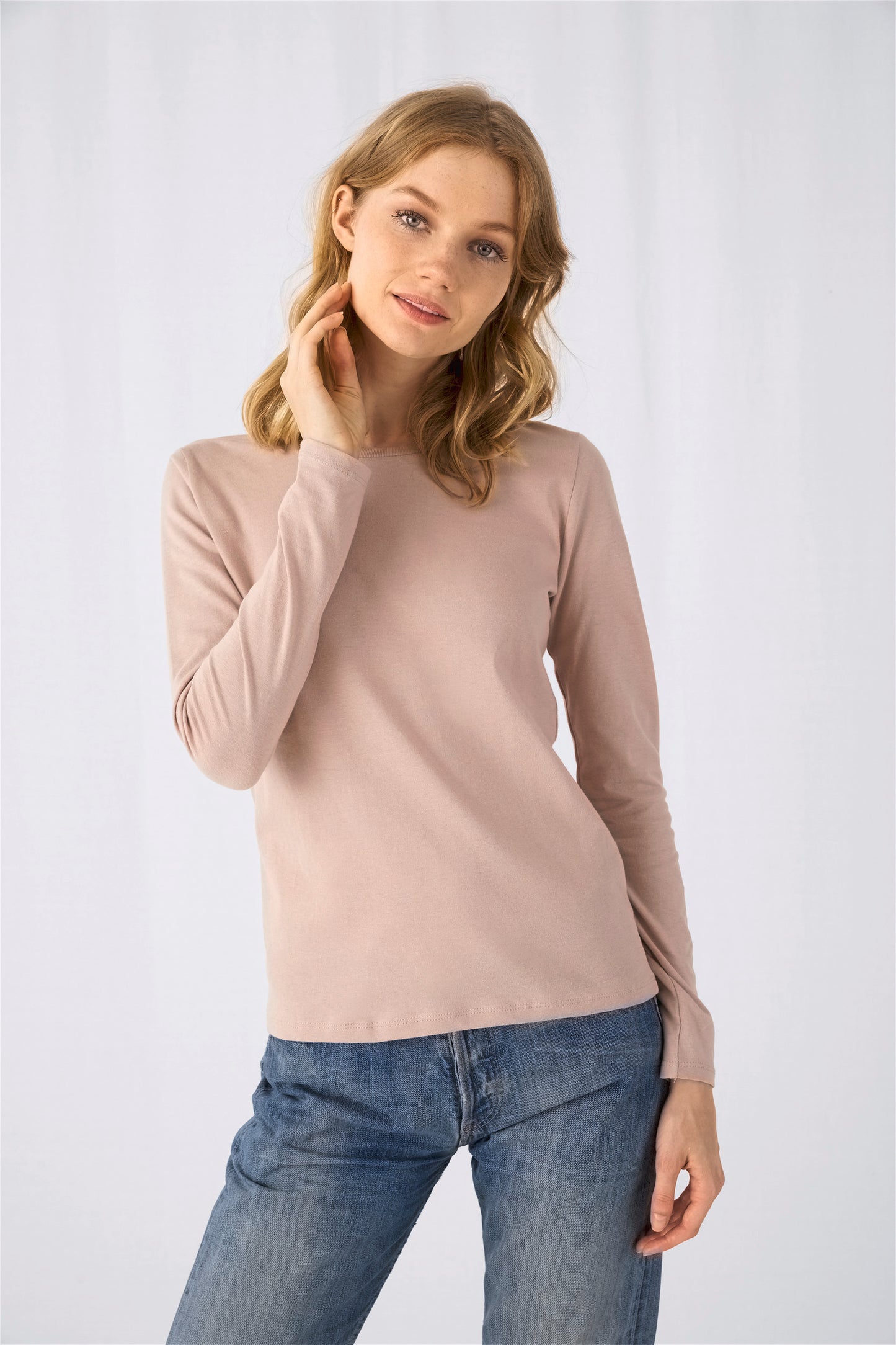 E150 Ladies' T-shirt long sleeves