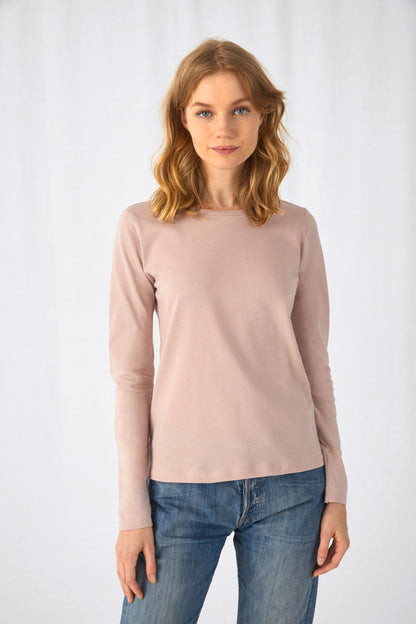 E150 Ladies' T-shirt long sleeves
