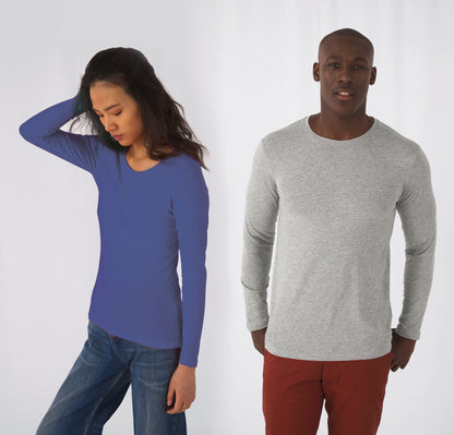 Men's organic Inspire long-sleeve T-shirt