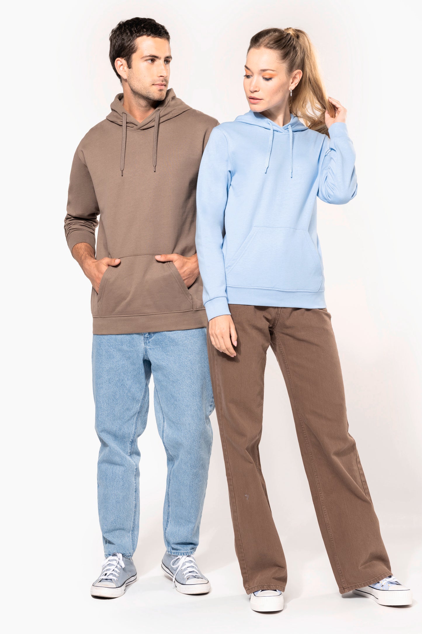 Herensweater met capuchon