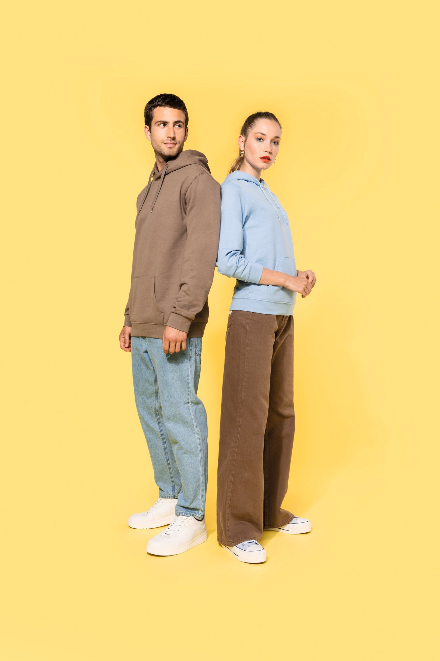Herensweater met capuchon