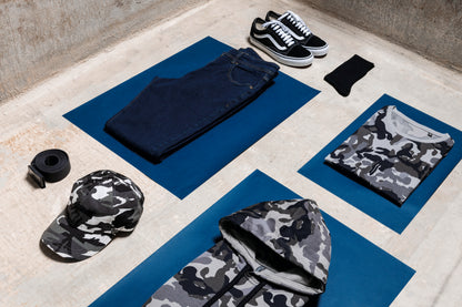 T-shirt camo korte mouwen