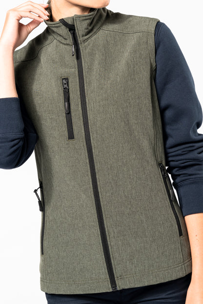 Dames softshell bodywarmer