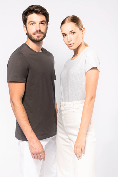 Dames t-shirt ronde hals korte mouwen