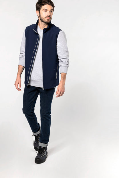 2-laagse softshell-bodywarmer