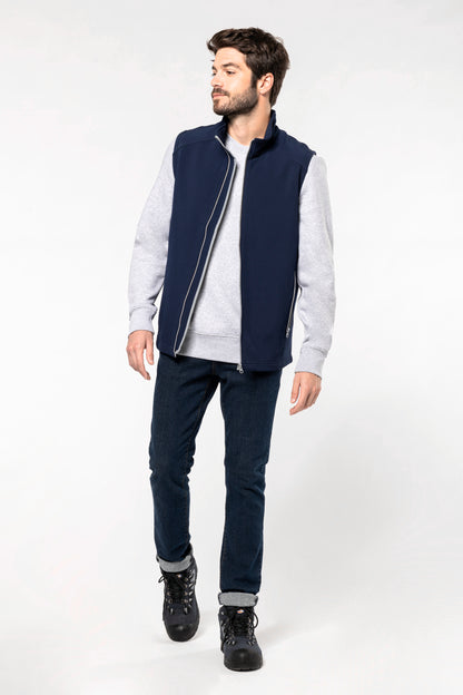 2-laagse softshell-bodywarmer
