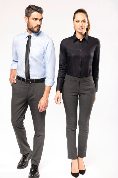 Dames non-iron blouse lange mouwen