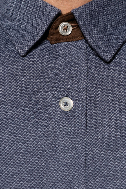 Jacquard overhemd  lange mouwen