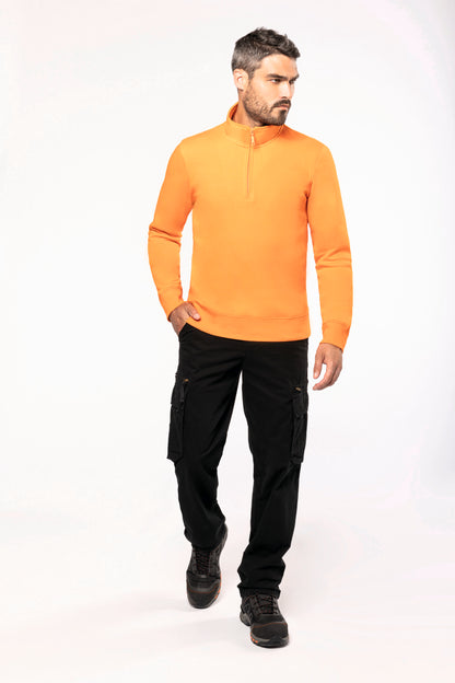 Sweater met ritshals