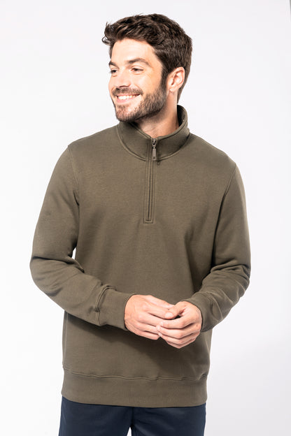 Sweater met ritshals
