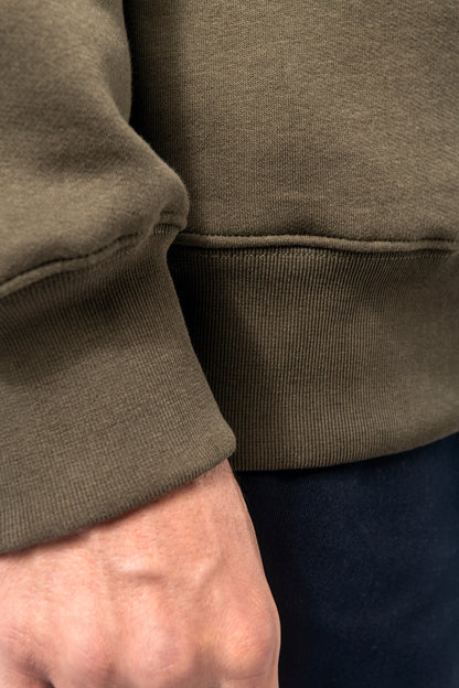Sweater met ritshals