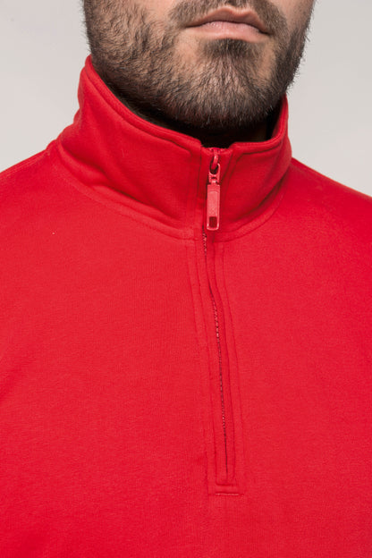 Sweater met ritshals