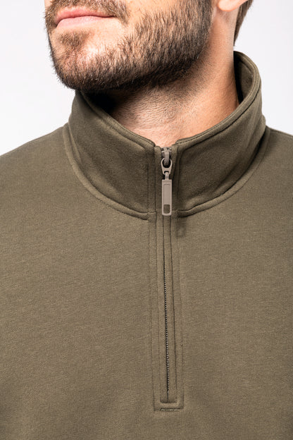 Sweater met ritshals