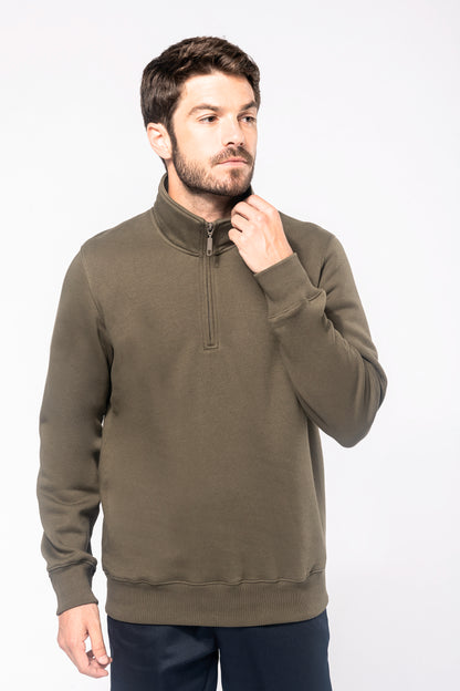 Sweater met ritshals