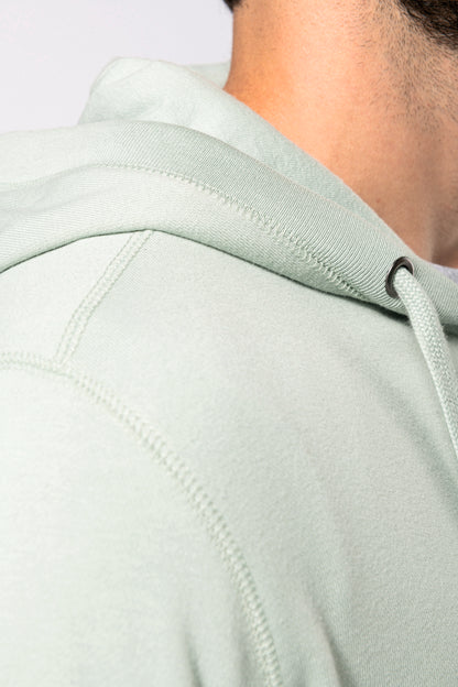 Ecologische uniseks sweater met capuchon en rits
