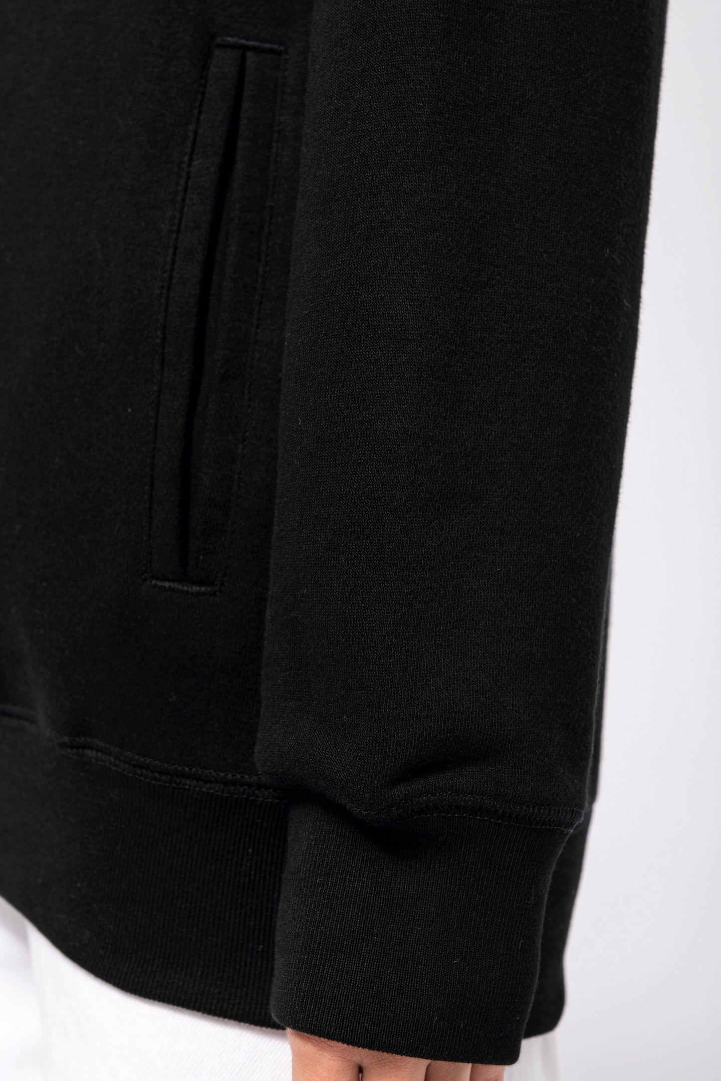 Ecologische uniseks sweater met capuchon